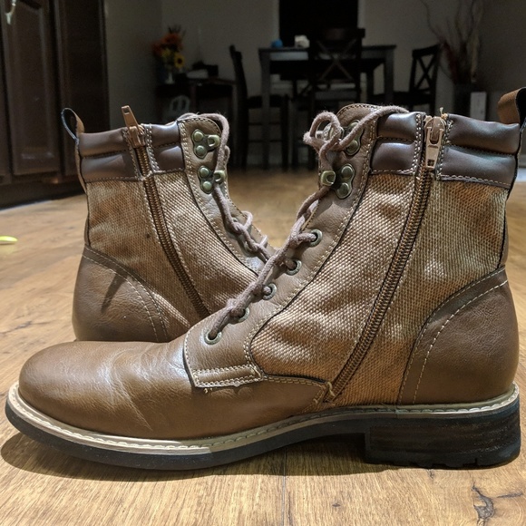 Jump Garrett Cap Toe Combat Boot 